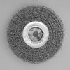 szczotka tarczowa średnica 125 mm drut stalowy nierdzewny 0.3 ROF - Szczotki tarczowe