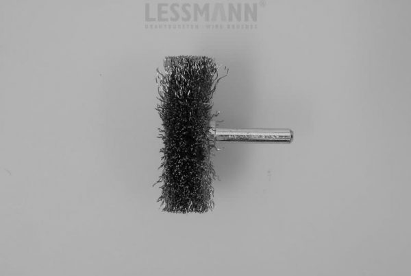 szczotka tarczowa trzpieniowa średnica 60 mm drut stalowy nierdzewny 0.3 ROF - Szczotki tarczowe trzpieniowe