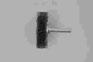 szczotka tarczowa trzpieniowa średnica 50 mm drut stalowy nierdzewny 0.3 ROF - Szczotki tarczowe trzpieniowe