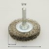 szczotka tarczowa trzpieniowa średnica 50 mm drut stalowy nierdzewny 0.2 ROF - Szczotki tarczowe trzpieniowe