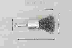 szczotka pędzelkowa średnica głowicy 23 mm drut stalowy 0.3 STA - Szczotki pędzelkowe