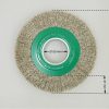 szczotka tarczowa średnica 178 mm drut stalowy nierdzewny 0.3 ROF - Szczotki tarczowe