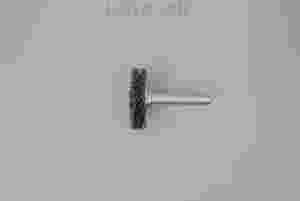 szczotka tarczowa trzpieniowa średnica 30 mm drut stalowy nierdzewny 0.3 ROF - Szczotki tarczowe trzpieniowe