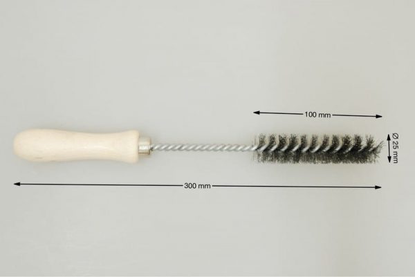 szczotka otworowa średnica 25 mm drut stalowy STA - Szczotki otworowe