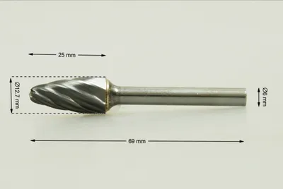 frezy widiowe abras 12.7x25x6/44